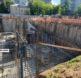 Ход строительства дома № 1 в ЖК Симфония Нижнего -