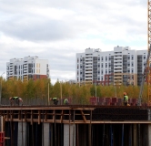 Ход строительства дома 2 в ЖК Батталовский -