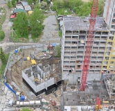 Ход строительства дома 1.2 в ЖК Белый Парус -