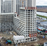 Ход строительства дома 10, корпус 3 в ЖК Остров-сад -