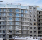 Ход строительства дома 1.9 в ЖК Родные росы -