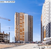 Ход строительства дома 132, корпус 216.1 в ЖК Цветной Город -