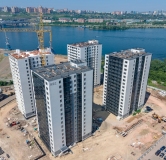 Ход строительства дома 7, строение 6 в ЖК КБС Берег -