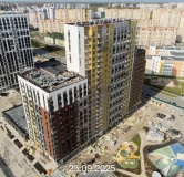 Ход строительства дома № 12, ГП-72.208 в ЖК Прео -