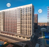 Ход строительства дома Литер 2.1 в ЖК Флора -