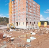 Ход строительства дома Литер 20 в ЖК Свой Берег -
