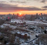 Ход строительства дома 1 в ЖК Страна. Тополёвая -