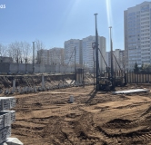 Ход строительства дома 1 в ЖК Орсо Дом на Куфонина -