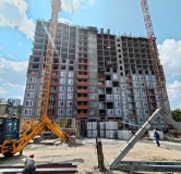 Ход строительства дома 7.1 в ЖК Уральский -