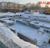 Ход строительства дома 1 в ЖК Проспект -