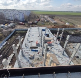 Ход строительства дома 47б, секция А в ЖК Южный сити -