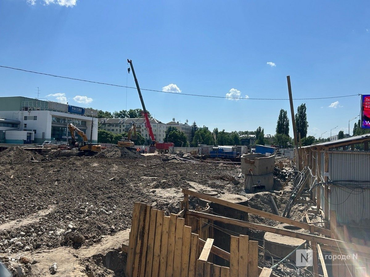 Опубликованы фото со стройплощадок второй канатки в Нижнем Новгороде - фото 1