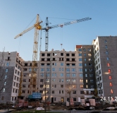 Ход строительства дома 2.4 в ЖК Кантри -