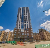 Ход строительства дома 6 в ЖК Ньютон -