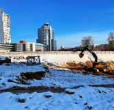 Ход строительства дома Корпус 1, 2 этап в ЖК Тихий центр -