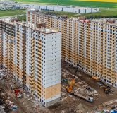 Ход строительства дома Литер 15 в ЖК Светлоград -
