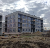 Ход строительства дома Литер 2 кв. 7.1 в ЖК Усадьба Гостагаевская -