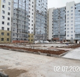 Ход строительства дома 47-01 в ЖК Время -