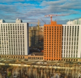 Ход строительства дома 28А.11 в ЖК Ньютон -