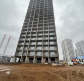 Ход строительства дома литер 10 (кв.23) в ЖК Novaland -