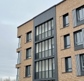 Ход строительства дома 8 в ЖК Лисино -