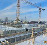 Ход строительства дома 4.1 в ЖК Золотая рыбка -