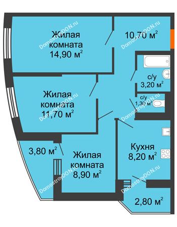 Фото Планировки 3 Комнатной Квартиры