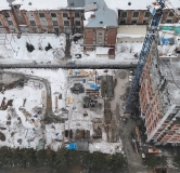 Ход строительства дома 3 в ЖК Оскар -