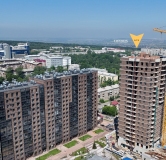 Ход строительства дома 4 в ЖК Новые Горизонты на Пушкина -