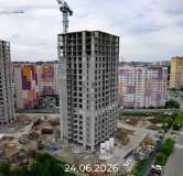 Ход строительства дома 10 в ЖК Прео-8 -