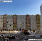 Ход строительства дома 5Б, 2 этап в ЖК ЛСР.Большая Охта -