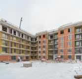 Ход строительства дома 8.1 в ЖК Парадный Ансамбль -