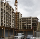 Ход строительства дома 23б, литера А в ЖК Измайловский -