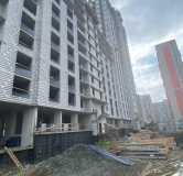 Ход строительства дома 2 в ЖК River Park -