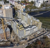 Ход строительства дома № 9, корпус 2 в ЖК Дом у озера -