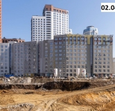 Ход строительства дома 1 в ЖК Парковый Квартал 2.0 -