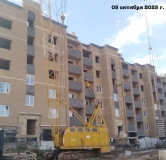 Ход строительства дома 13 в ЖК Весенний в мкр. 38 -