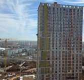 Ход строительства дома литер 15 в ЖК Холмогоры -