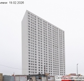 Ход строительства дома корпус 2.1 в ЖК Октябрьская Набережная -