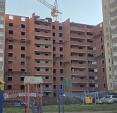 Ход строительства дома 25 в ЖК По ул. Строителей -