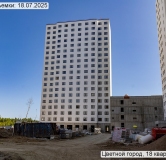 Ход строительства дома 132, корпус 223.1 в ЖК Цветной Город -
