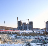 Ход строительства дома 1 в ЖК По ул. В. Абазарова -