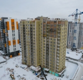 Ход строительства дома № 2 в ЖК Мичуринские аллеи -
