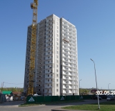 Ход строительства дома 45 в ЖК Высота 45 -