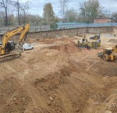 Ход строительства дома 1.2 в ЖК На Шефской -