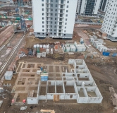 Ход строительства дома 7, строение 2 в ЖК КБС Берег -