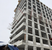 Ход строительства дома № 120-122 в ЖК Высота -