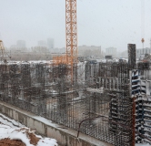 Ход строительства дома 5 в ЖК Новое Измерение -