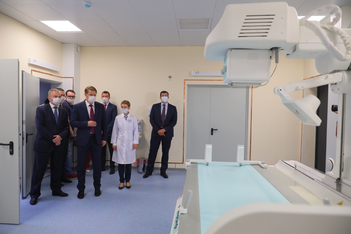 Инфекционный госпиталь на 200 коек открыт в Нижнем Новгороде