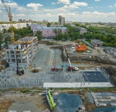 Ход строительства дома 1.1 в ЖК Меридиан -